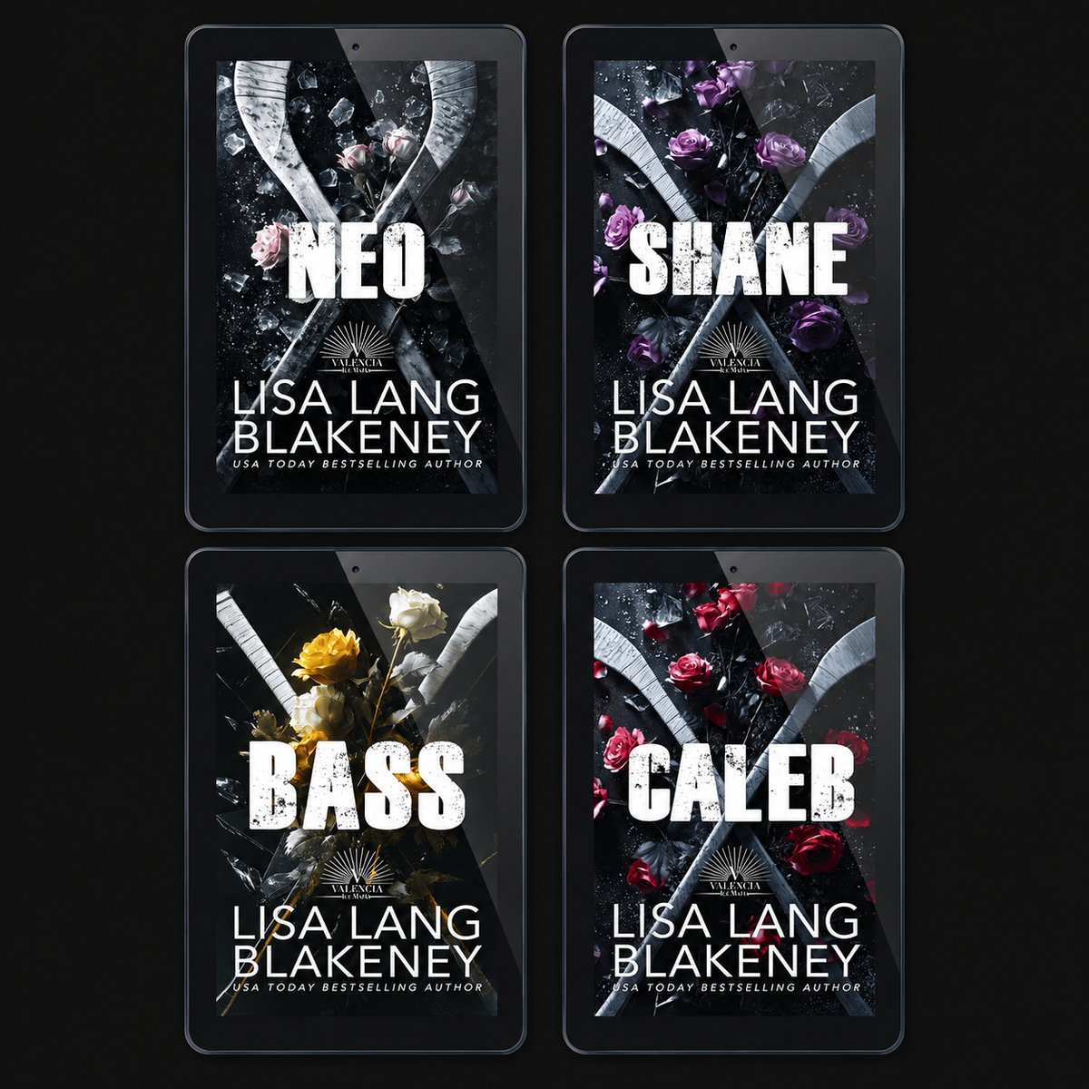 Valencia Ice Mafia ebook bundle: Neo, Shane, Bass, and Caleb by Lisa Lang Blakeney